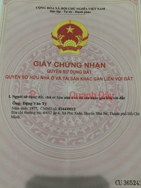 ĐẤT ĐẸP - GIÁ TỐT - Cần Bán Nhanh Lô Đất Chính Chủ Tại Tỉnh Long An _0