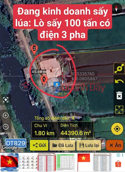 Property Search Vietnam | OneDay | Nhà ở | Niêm yết bán HOT ĐẦU TƯ SINH LỜI – CHÍNH CHỦ CẦN BÁN ĐẤT Tại Xã Tân Hòa, Huyện Tân Thạnh, Long An