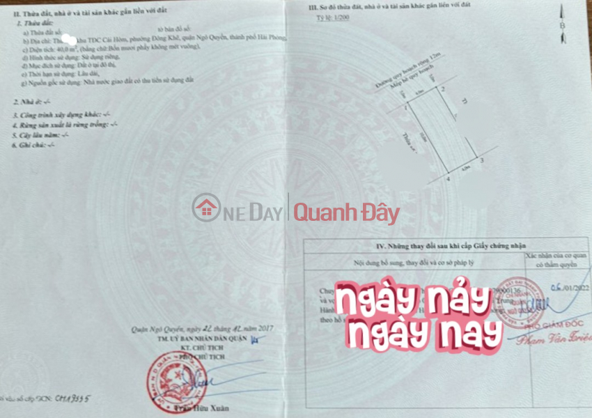 Property Search Vietnam | OneDay | Nhà ở, Niêm yết bán Bán nhà Lê Hồng Phong 40m 4 tầng mới tinh, độc lập GIÁ 4.8 tỉ gần Hồ Phương Lưu