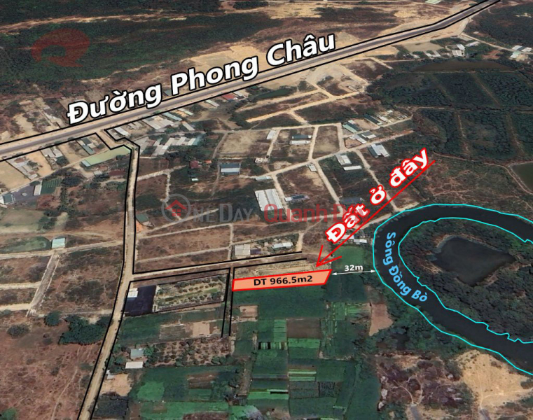 Property Search Vietnam | OneDay | Residential Sales Listings Land for sale in Phuoc Dong Nha Trang near Phong Chau street, 900m from Dat Lanh resettlement area, price only 4.6 million\\/m2
