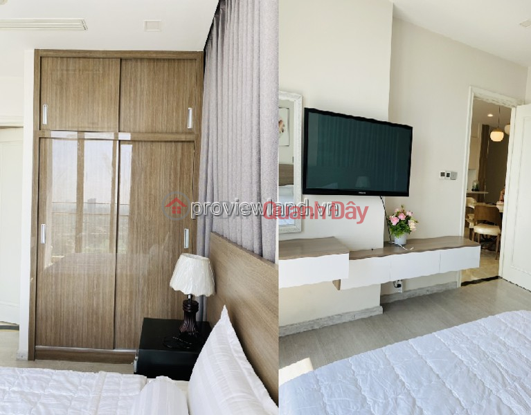 Vinhomes Golden River cho thuê căn hộ tầng trung 3PN full nội thất view sông | Việt Nam Cho thuê ₫ 57,5 triệu/ tháng