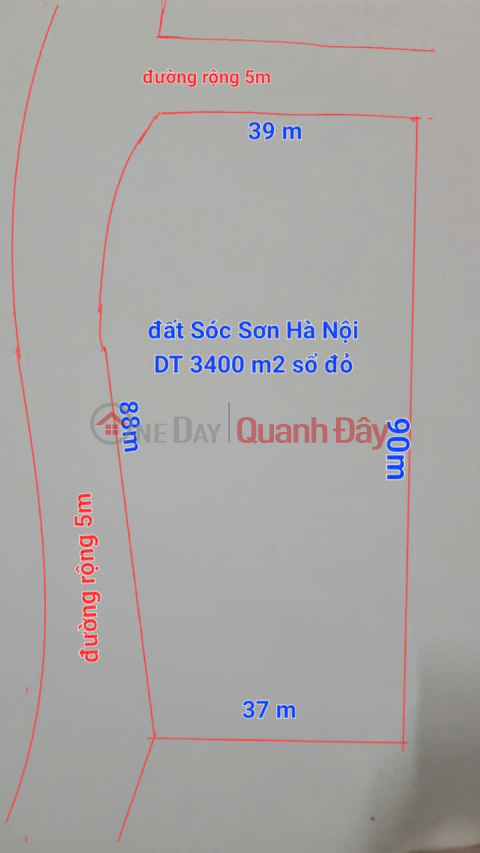 Bán đất Sóc Sơn. Hà Nội gần sân bay Nội Bài, gần khu công nghiệp Quang Minh _0