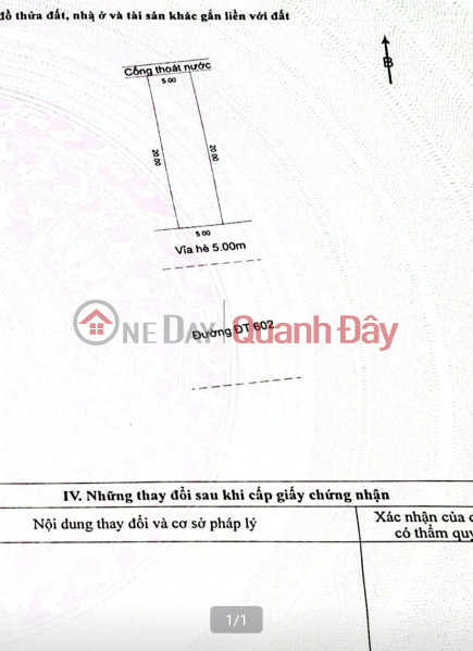Land for sale on the main road DT 602, Hoa Ninh, Ba Na Commune, Da Nang City Sales Listings