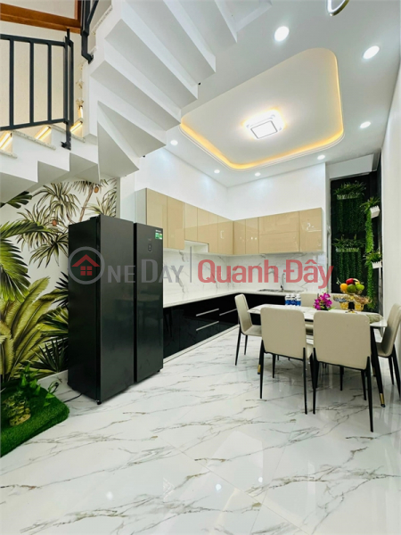 Beautiful house, Street No. 18, Ward 8, close to Village Hoa CV, 4 floors with free furniture, 4.98 billion Vietnam Sales ₫ 4.98 Billion