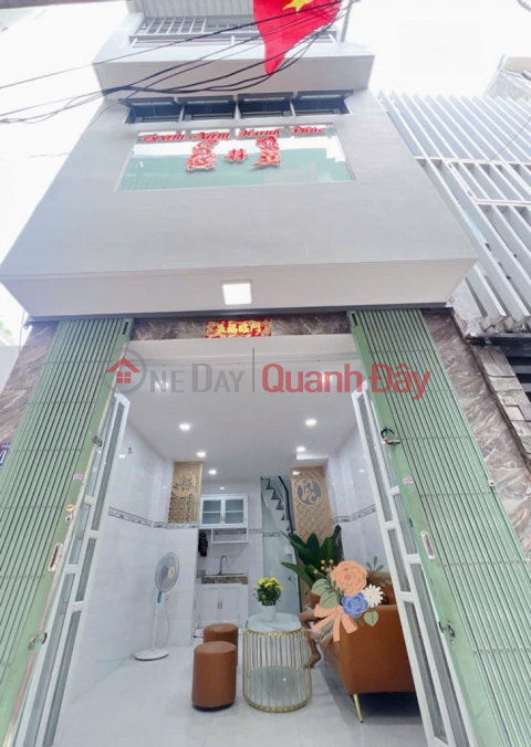 BEAUTIFUL NEW 3-STOREY HOUSE - NEAR BINH LONG MARKET - NGUYEN SON - 23M2 - NEAR TAN PHU - FULL EXPANDED LAND BOOK AFTER COMPLETION - LOWER PRICE _0