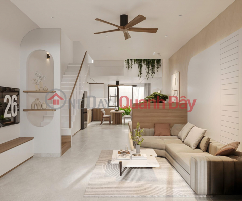 **Bán nhà hẻm 62 Trương Công Định, phường 14 Tân Bình (4,3*17) - 7,5 tỷ _0