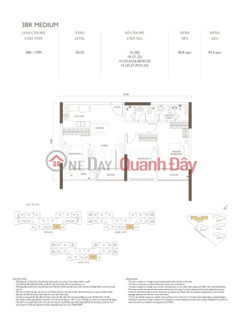 LUMI Hà Nội_Căn 3PN toà S6 tầng trung vew bể bơi cực đẹp_ 92m2 _0