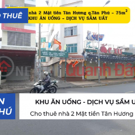 House for rent 2 Frontages Tan Huong 75m² - 15 Million - BUSY SERVICE AREA _0