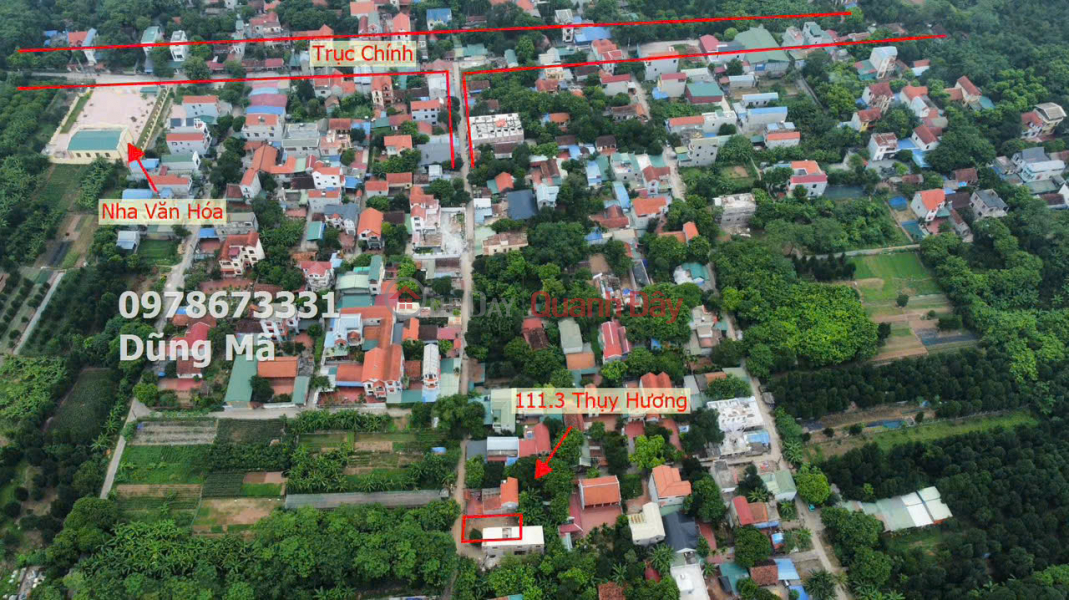 FOR SALE LOT OF LAND ON THE MAIN BUSINESS ARRAY IN THUY HUONG-CHUONG MY, Vietnam Sales đ 2.5 Billion