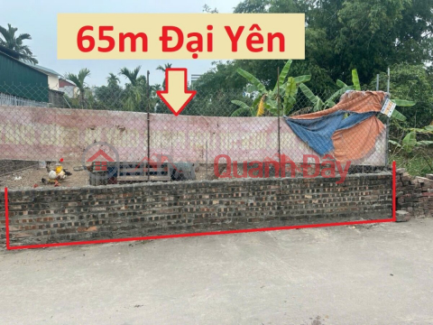 CHÍNH CHỦ CẦN BÁN LÔ ĐẤT 65M TẠI ĐẠI YÊN-CHƯƠNG MỸ-HÀ NỘI _0