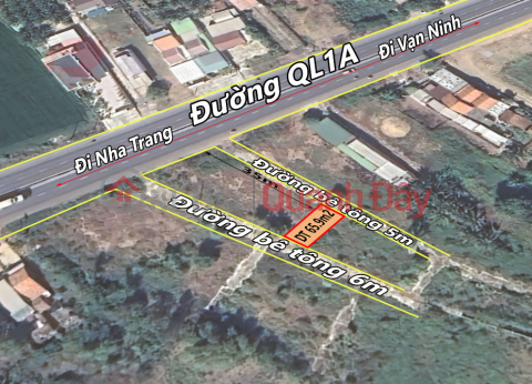 Land for sale in Ninh An Ninh Hoa Nam Van Style on National Road 1A only 30m price 450 million _0