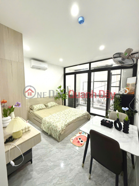 (Extremely Rare) Luxury apartment 25m2 high-class in lane 224\\/80 Ho Den Lu - near Bach Kinh Construction - Private washing machine Rental Listings