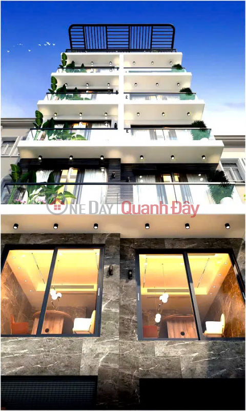 New house for sale in Ngoc Thuy - Long Bien, 35m2, 7 floors, 9.7 billion. Car-elevator alley frontage. _0