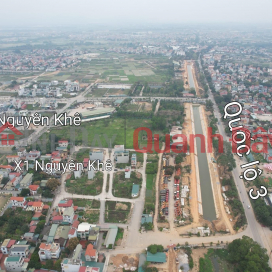 Auction X1 Nguyen Khe Dong Anh near National Highway 3 with canal view _0