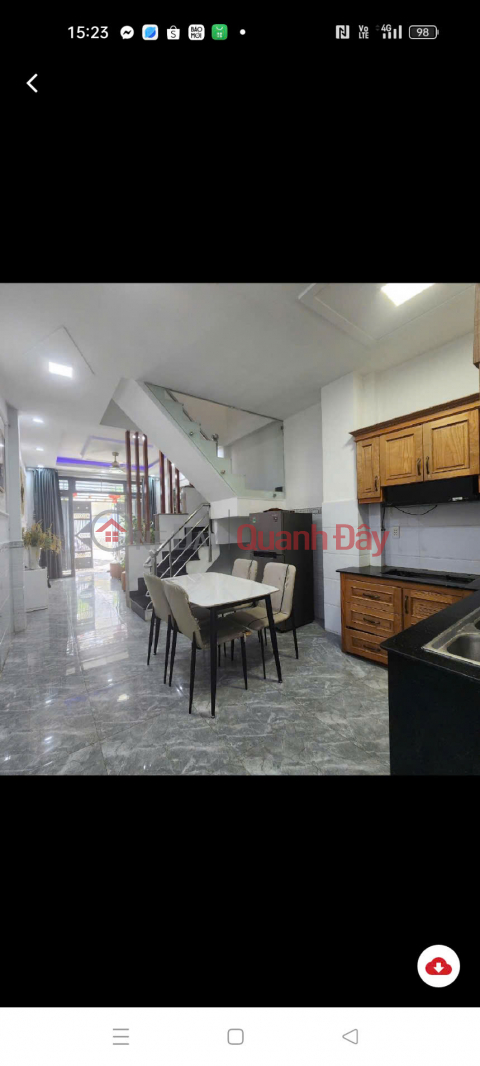 Giảm 200 triệu còn 6,2 tỷ nhà đẹp Quang Trung Gò Vấp 45m2, 2 tầng, hẻm xe hơi rộng gần bệnh viện Hồng Đức _0