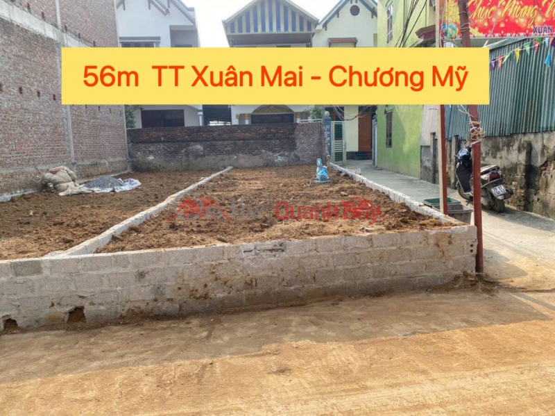 OWNER URGENTLY NEEDS TO SELL 2 LOT OF LAND 56 AND 57.6 METERS IN CENTER CXUAAN MAI-CHUONG MY-HANOI Sales Listings
