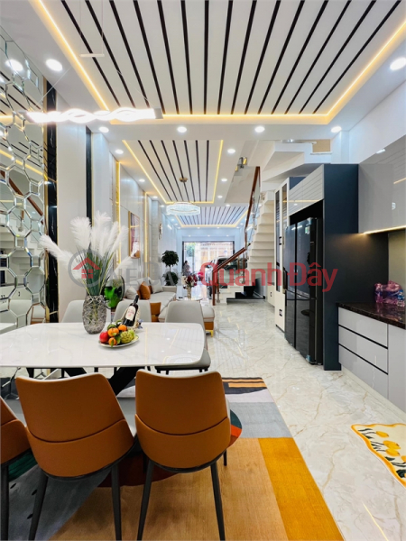 Property Search Vietnam | OneDay | Residential Sales Listings, Beautiful house Nguyen Van Block, Go Vap - HXH, 64m2, 4 floors, furnished, 8 billion