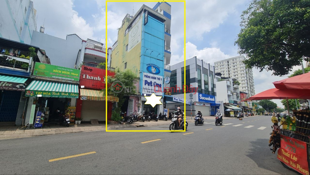 Property Search Vietnam | OneDay | Residential, Rental Listings | House for rent on Tan Huong street frontage, 75m2, 3 floors, 24 million - near SACOMBANK