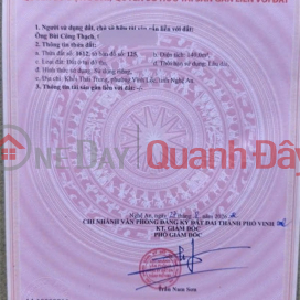ĐẤT ĐẸP – GIÁ TỐT – CẦN BÁN LÔ ĐẤT TẠI Xã Nghi Thái, TP. Vinh, Tỉnh Nghệ An _0