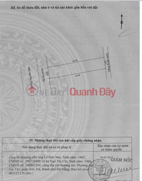 Property Search Vietnam | OneDay | Residential | Sales Listings | LAND IN GOOD LOCATION - GOOD PRICE - Need to quickly sell a potential land lot in Ngu Hanh Son district, Da Nang city