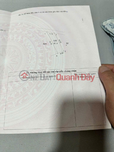 Beautiful Land for Sale in Phuc Thanh - Price 5.95 billion 62m2, frontage 5m, alley 8m - Prime location | Vietnam, Sales | đ 5.95 Billion