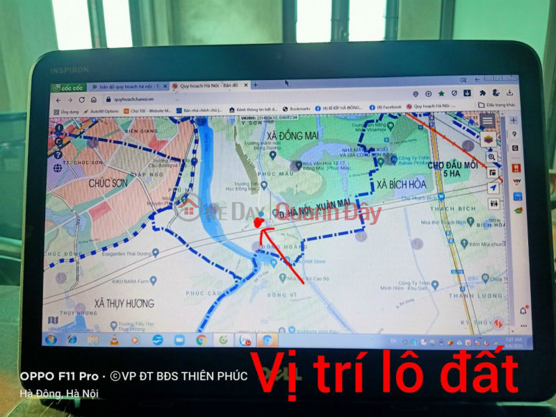 Property Search Vietnam | OneDay | Residential, Sales Listings | Open for sale cluster of 7 lots in Dong Mai ward only from 8xx million \\/ Lot - area from 30m or more - located right next to schools