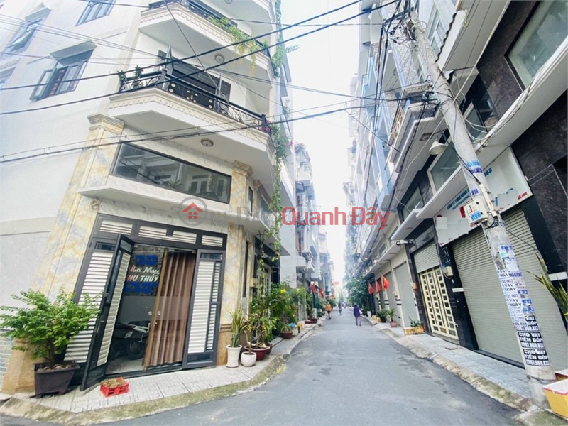 Property Search Vietnam | OneDay | Nhà ở Niêm yết bán, Nhà 4x14m, 5 Tầng, Lô góc 2 MT 6m Cống Lỡ, P15, Tân Bình, 8.5 tỷ