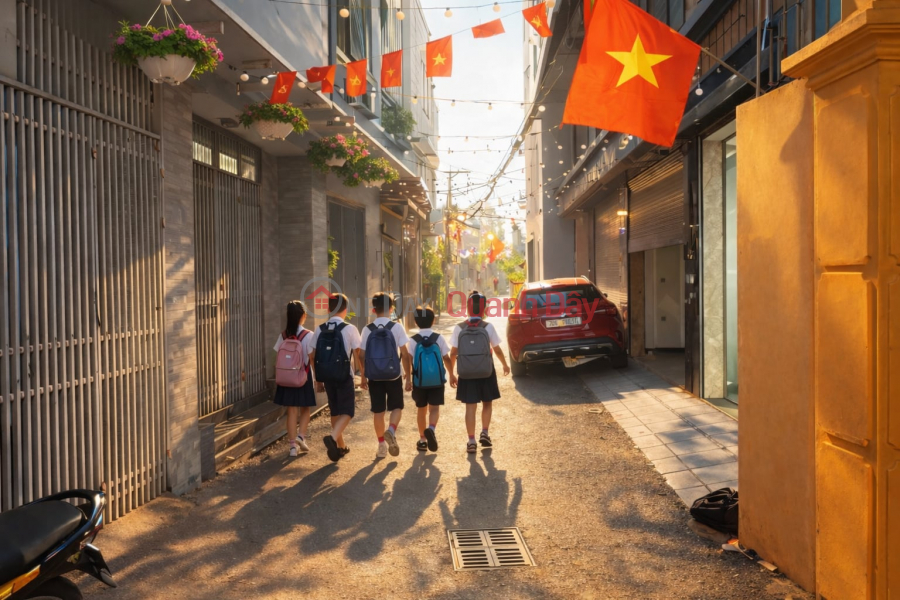 Beautiful 6-story house on Hong Tien street, with garage, elevator, suitable for business, wider at the back, fully furnished. Sales Listings