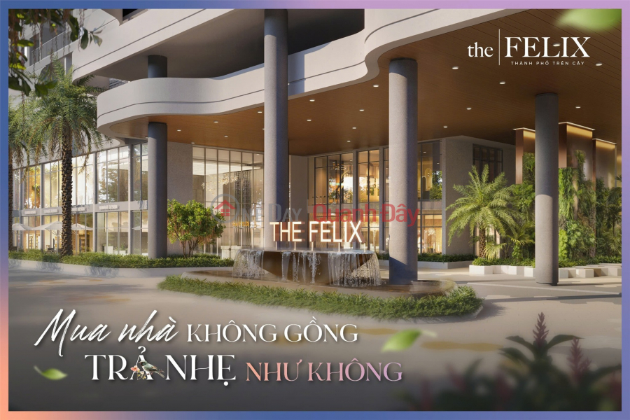 The Felix CH cao cấp giá chỉ từ 1,x tỷ ngay view sông thoáng mátThuận An. | Việt Nam, Bán | đ 34 triệu