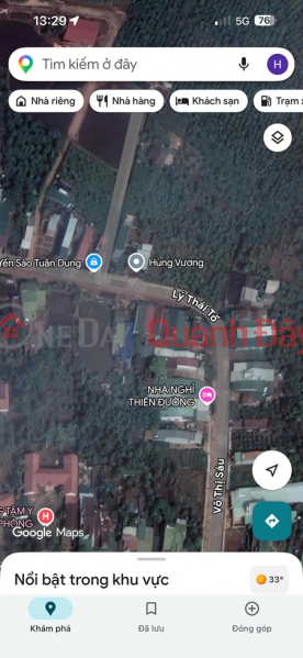 đ 2,2 tỷ CƠ HỘI VÀNG ĐÓN ĐẦU QUY HOẠCH - Đất MẶT PHỐ LÝ THÁI TỔ - THỊ TRẤN IAKHA - GIA LAI.