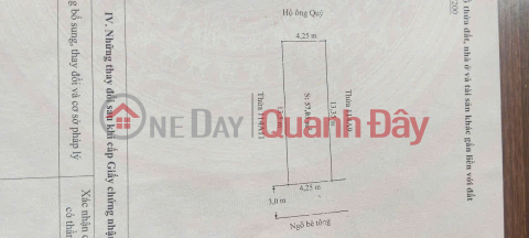 Đất Tràng Duệ, Lê Lợi - Gần đường nhựa, sát 2 KCN, giá chỉ 1,25 tỷ - Tiềm năng tăng giá _0