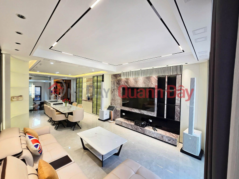 bán nhà khu tái định cư Ngọc Thuỵ, 58m x 7 tầng, vỉa hè, mặt đường 12m, kinh doanh, full nội thất _0