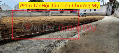 OWNER SELLS 791M2 LAND LOT IN TAN TIEN-CHUONG MY-HANOI _0