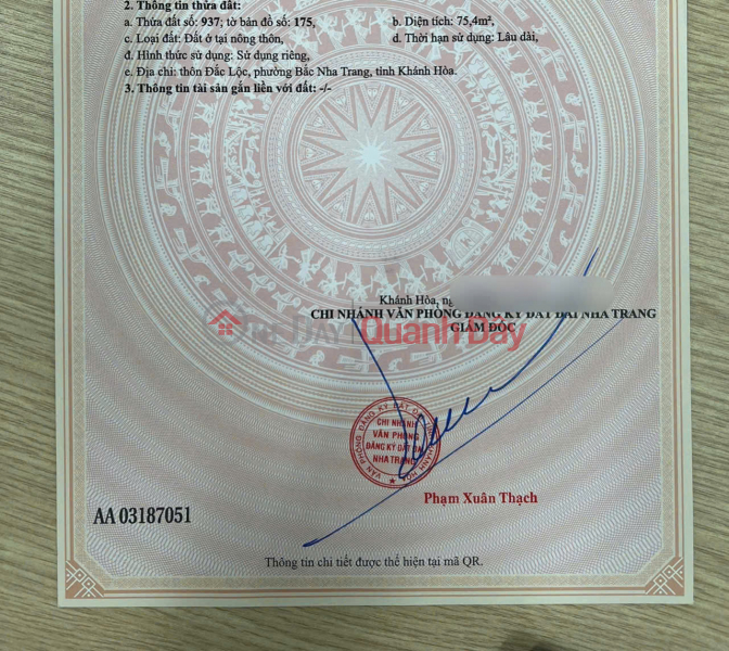  | Làm ơn chọn | Nhà ở Niêm yết bán, đ 990 triệu