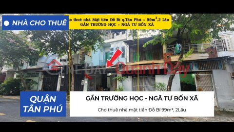 House for rent on Do Bi street frontage, 99m², 2 floors - 17 million _0