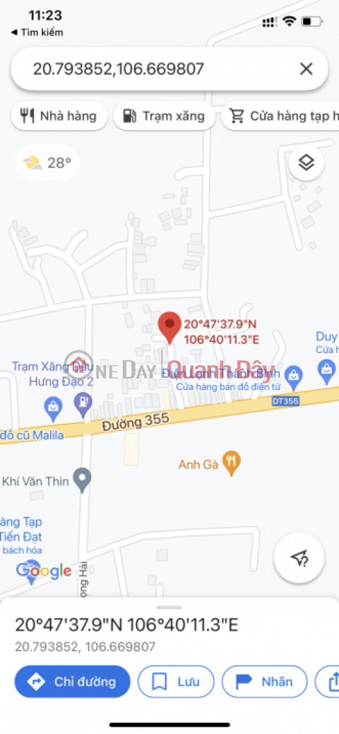 Land for sale in lane 2.5m 612 Mac Dang Doanh, Duong Kinh _0