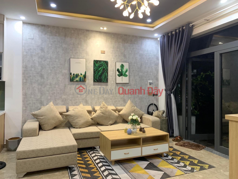 3-storey house with 5.5m street frontage right at Dragon Bridge Da Nang, beautiful new house Just over 3 billion-0901127005.