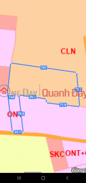 The owner is stuck selling 1.2 hectares of residential land in Binh Minh commune. Trang Bom. Dong Nai .0938974428 Sales Listings