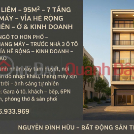 LARGE ALLEY LOT THAN STREET – 7 FLOORS WITH ELEVATOR – 3 CARS CAN AVOID IN FRONT OF HOUSE – WIDE SIDEWALK – FOR BUSINESS _0