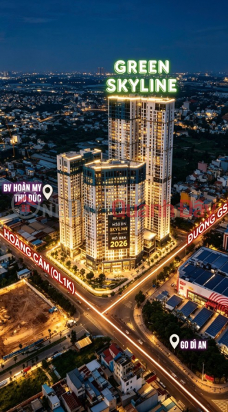 Property Search Vietnam | OneDay | Residential Sales Listings, Own a 2-bedroom apartment at Green Skyline - Prime location, extremely attractive payment policy - Fully furnished.