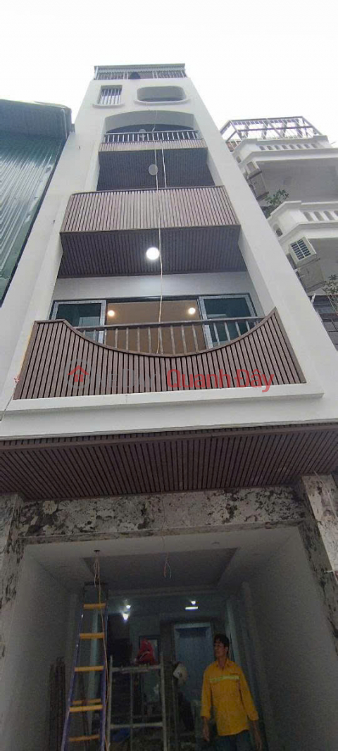 VIP NGUYEN VAN HUYEN CAU GIAY near car street, elevator, over 18 billion, 45m2 x 7 floors. _0