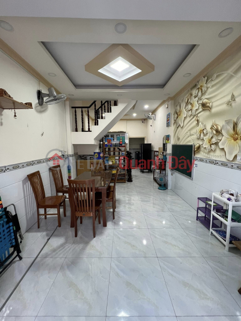 RIGHT AWAY FROM BINH TAN HOSPITAL - 3 FLOORS - NEW LAND - VENTILE ALley - SURE HOUSE TO LIVE IN NOW - APPROXIMATELY 3 BILLION _0