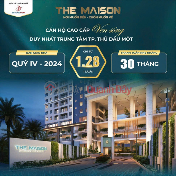 Property Search Vietnam | OneDay | Nhà ở | Niêm yết bán, Căn hộ THE MAISON - Chỉ 1,38 tỷ/căn Full Nội Thất Cao Cấp