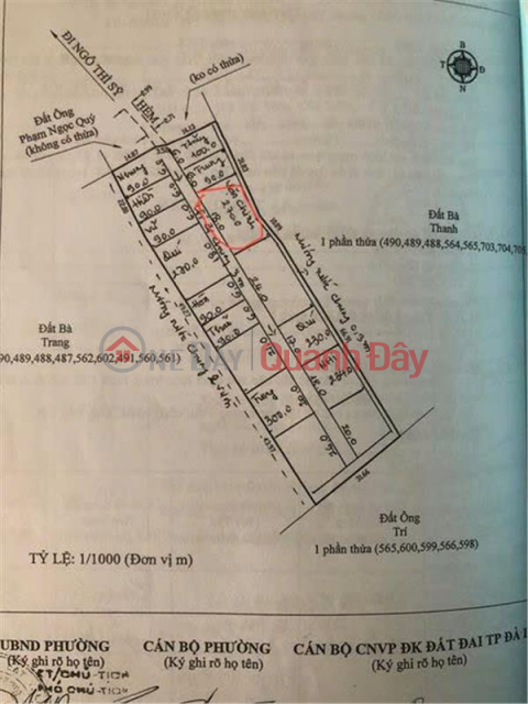 HOT HOT - CẦN BÁN 3 LÔ ĐẤT ĐẸP tại Ngô Thì Sỹ , Phường 4, Thành phố Đà Lạt, Lâm Đồng _0