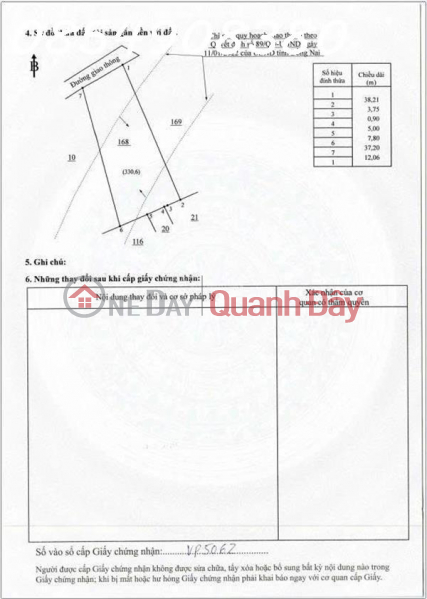 Property Search Vietnam | OneDay | Residential | Sales Listings, Owner needs to sell land with separate title deed in Ho Nai Ward, Bien Hoa, Dong Nai, area 560m2, price 5.9 billion VND.