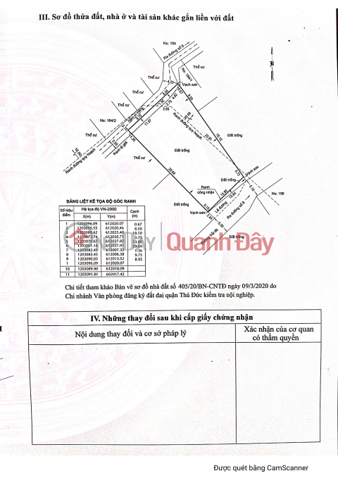 The owner needs to sell the land lot on 8th street, Linh Xuan ward, Thu Duc district, 501m2 ,70.5 billion _0