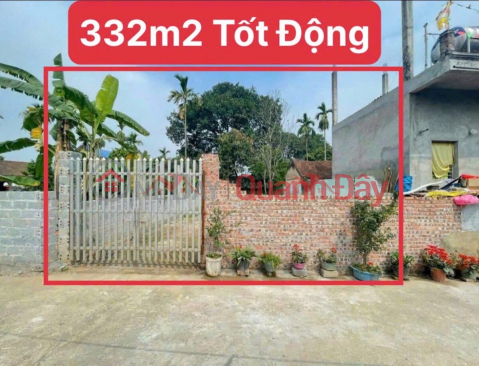 CHÍNH CHỦ CẦN BÁN LÔ ĐẤT 332M TẠI TỐT ĐỘNG-CHƯƠNG MỸ-HÀ NỘI _0