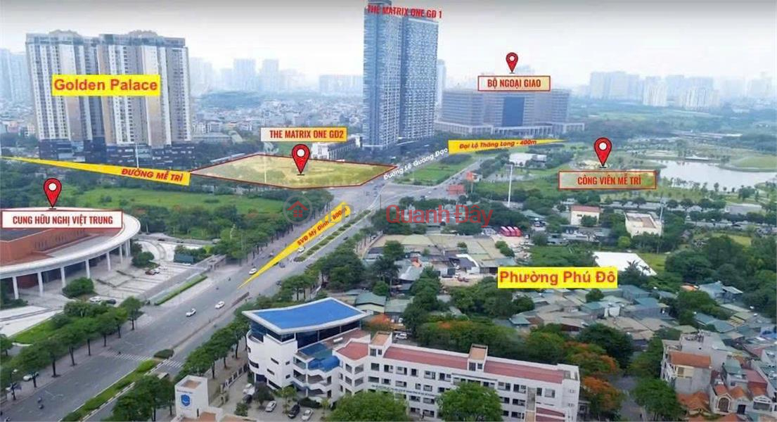 Super product apartment The Matrix One phase 2, only 120 million\\/m2, receive goodwill deposit with only 50 million\\/apartment Vietnam | Sales đ 9.3 Billion