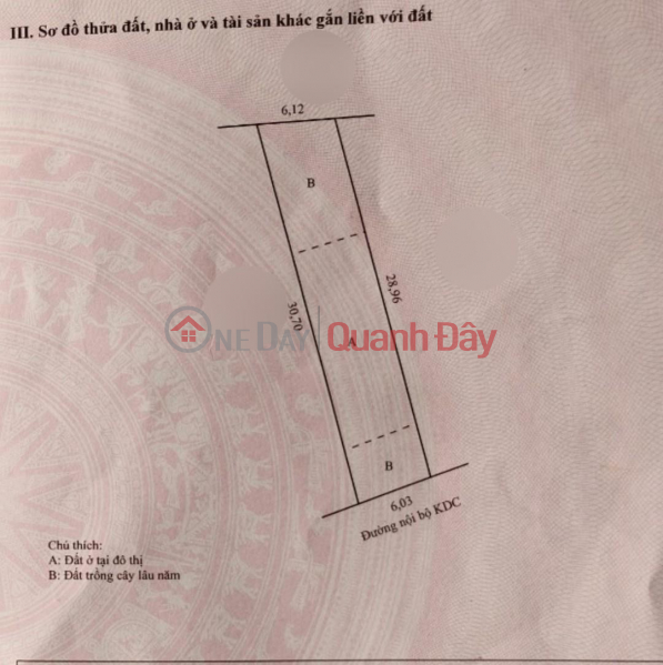 đ 2.3 Billion, Urgent sale of real estate in Ho Tung Mau Sa Dec Dong Thap residential area