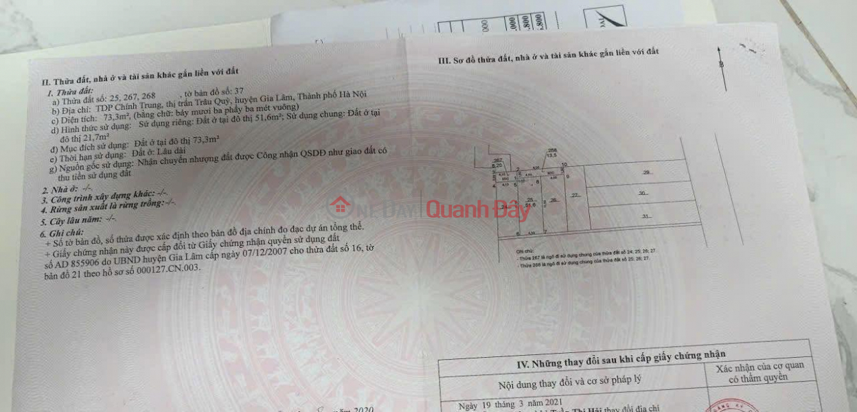 Property Search Vietnam | OneDay | Residential Sales Listings 3-STORY HOUSE FOR SALE IN NGO XUAN QUANG ALLEY – TRAU QUY, GIA LAM, HANOI